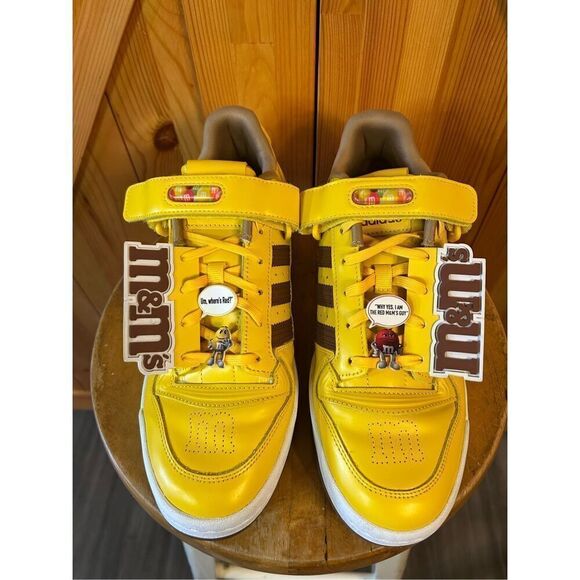 Adidas Forum Low \'84 M&M\'s Yellow Men Sneakers Shoes - 9.5 GY1179 main image 9